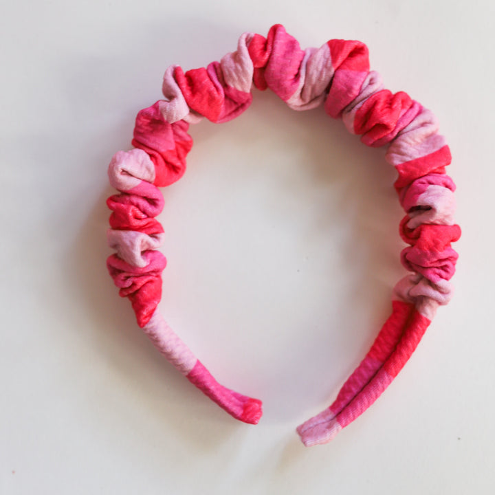 Valentines Ruched headband