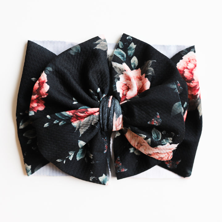 Dark Bouquet Headwrap