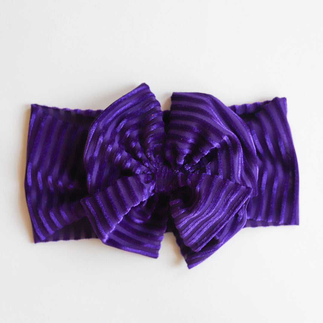 Purple Luxe Headwrap