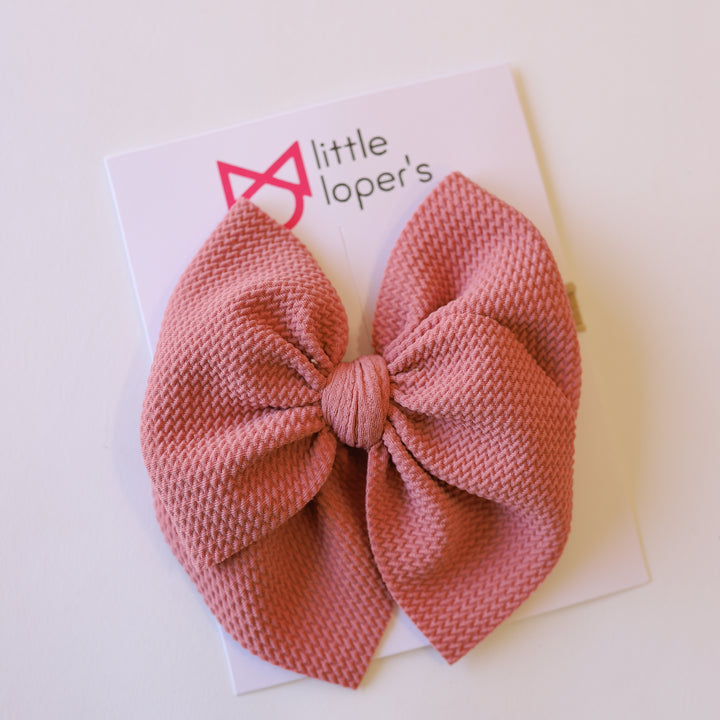 Mauve Collection Chunky Swanky Bows