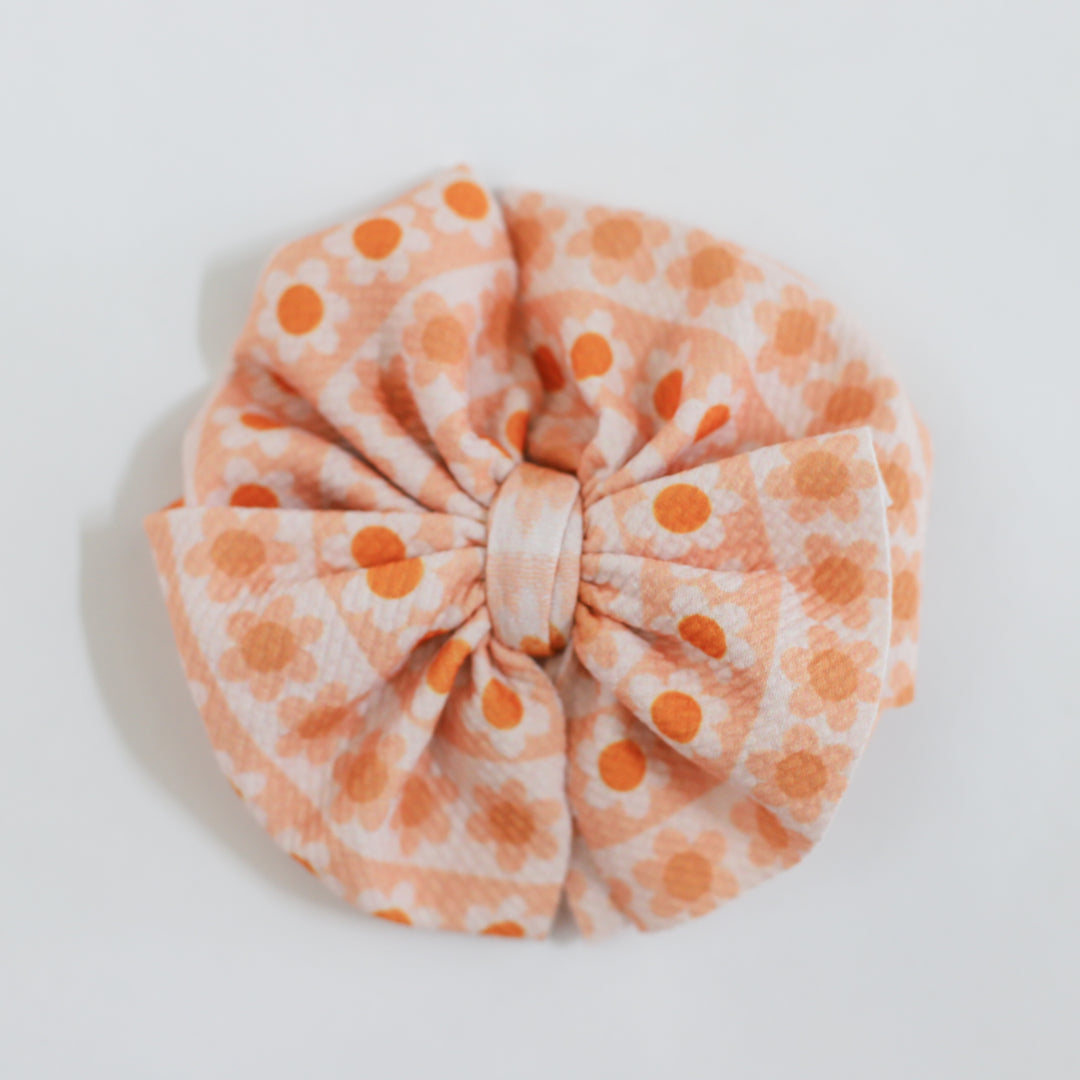 Groovy Orange Bow