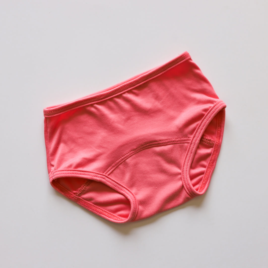 Solid Coral Undies