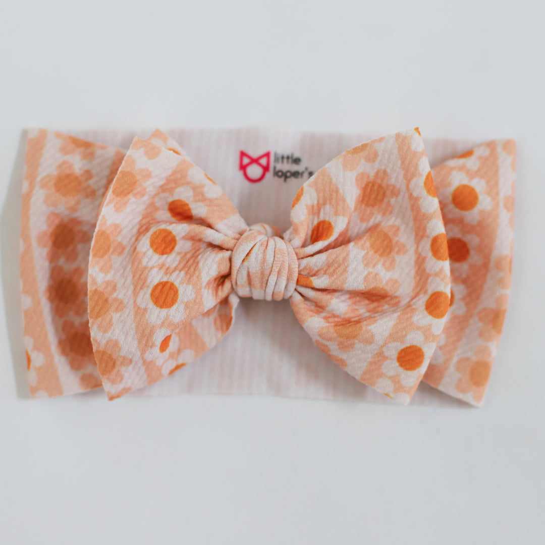 Groovy Orange Headwrap