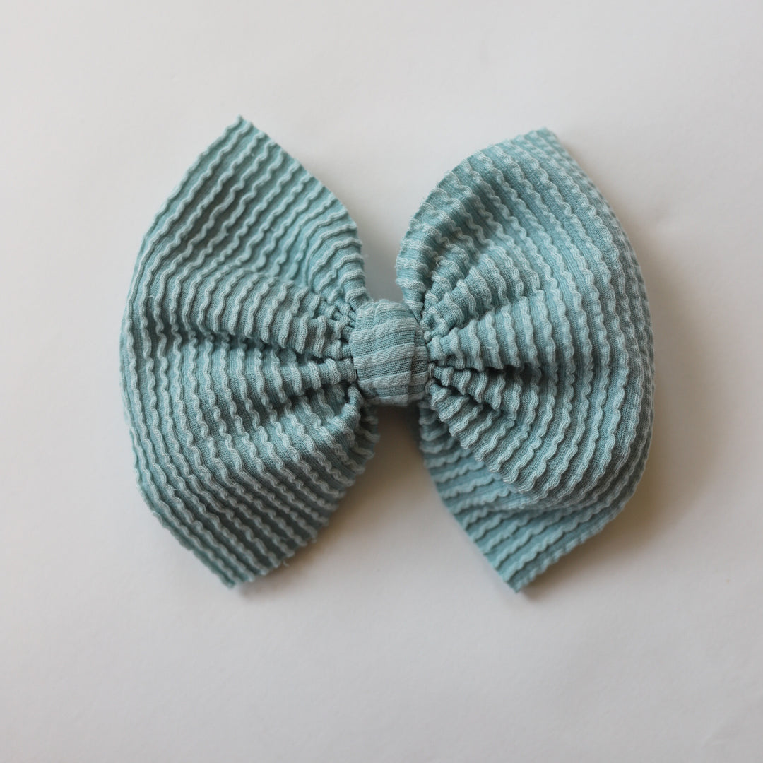 Ice Blue Big + Skinny Bow