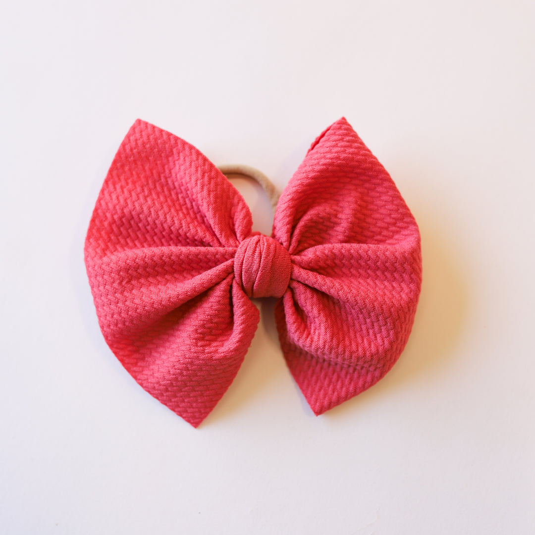 Rosewood Big + Skinny Bow