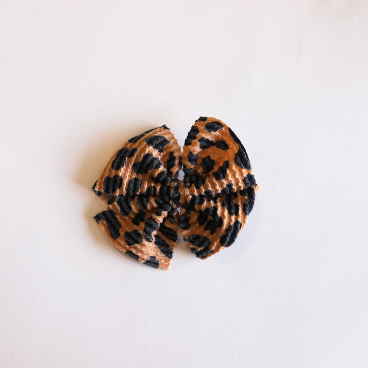 Cheetah Ribbed Cozy Butterfly + Dainty