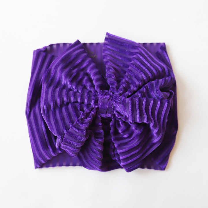 Purple Luxe Headwrap