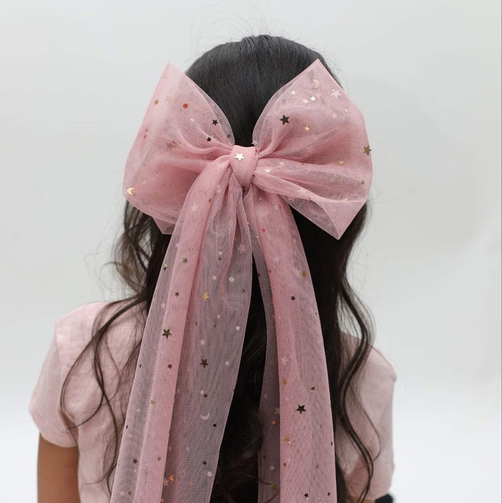 Long Tail Bow Starry Night Collection