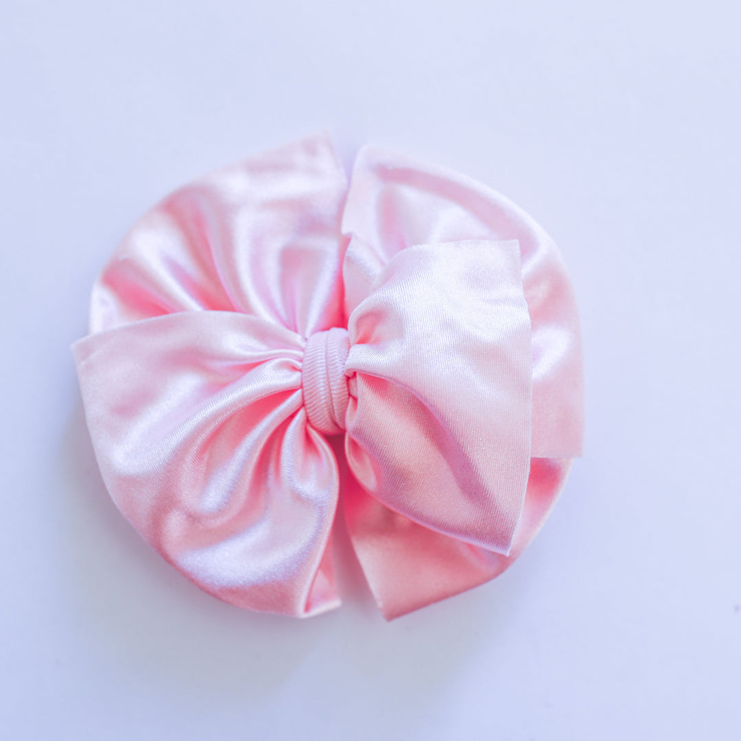 Pink Satin Bow