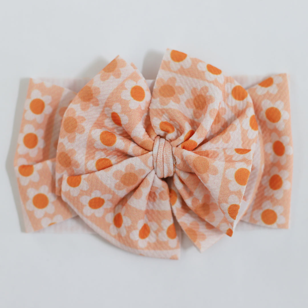 Groovy Orange Headwrap