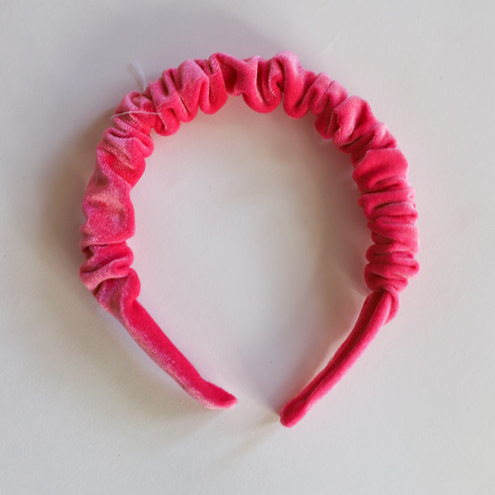 Valentines Ruched headband