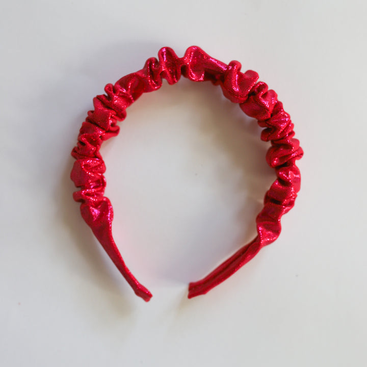 Valentines Ruched headband