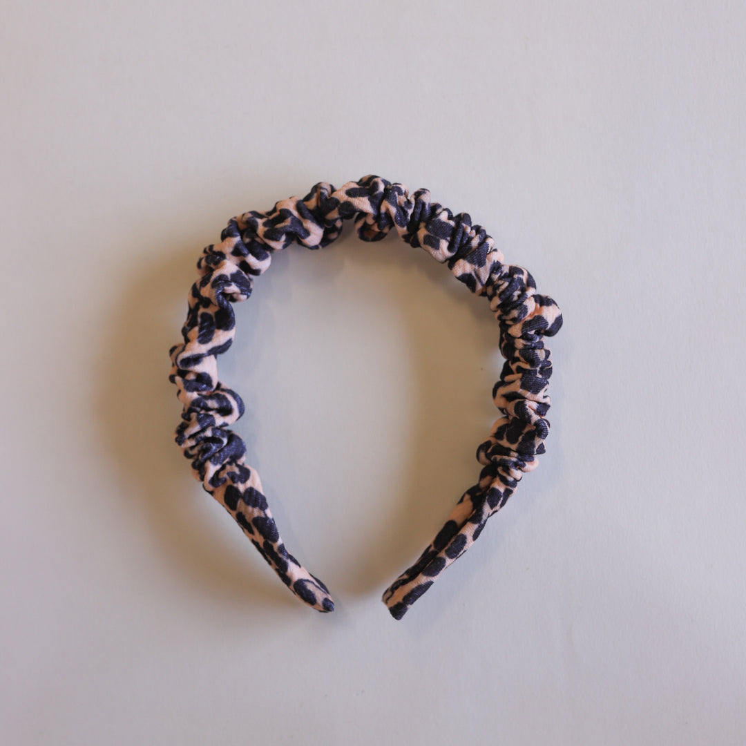 New Animal Print Ruched Headbands