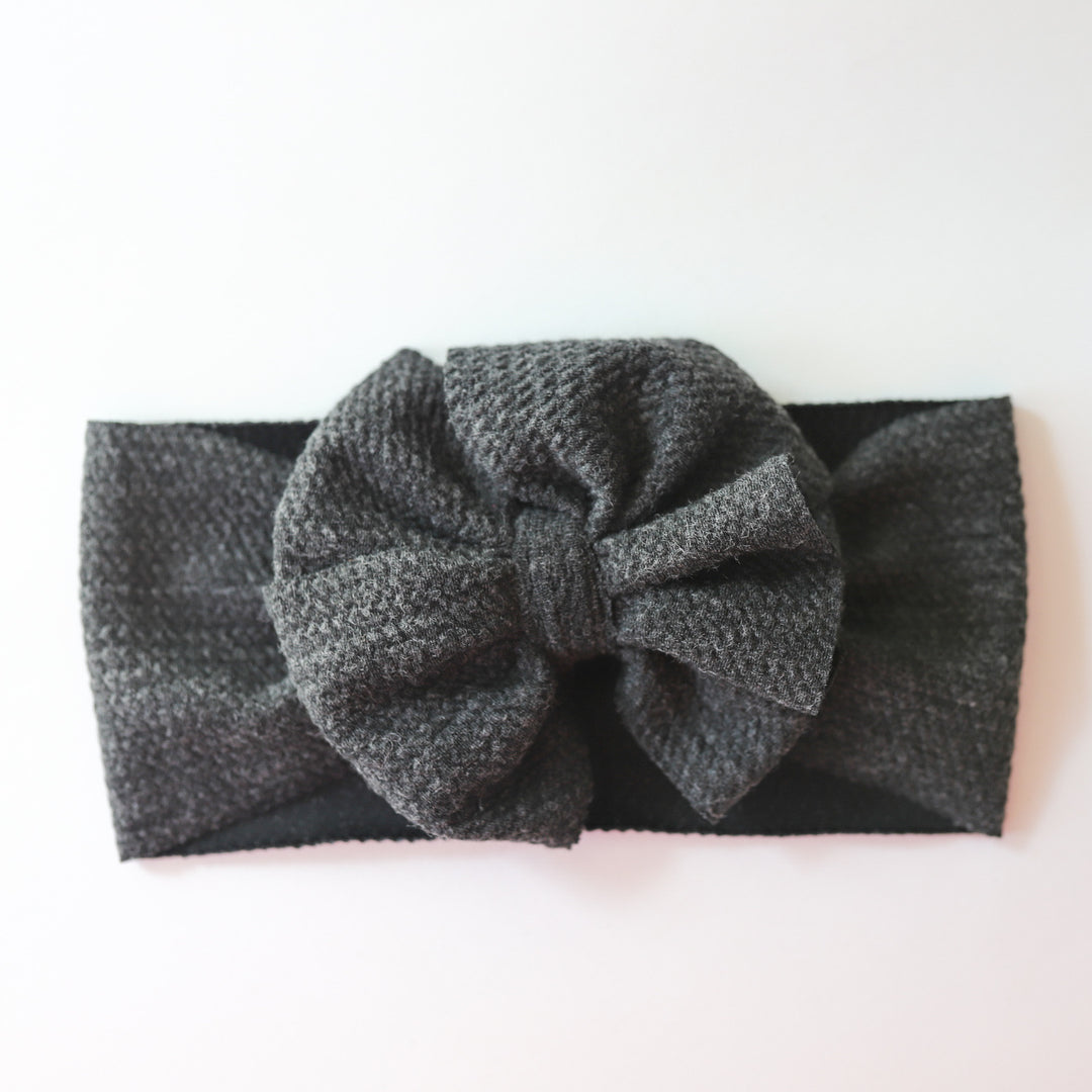 Grey Sweater Headwrap