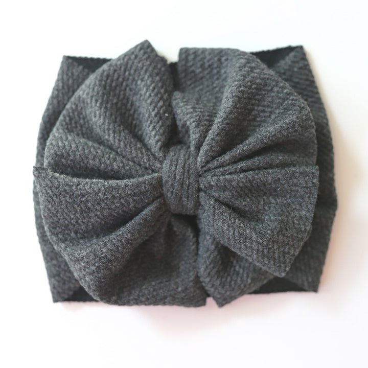 Grey Sweater Headwrap