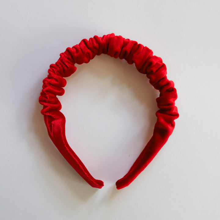 Valentines Ruched headband