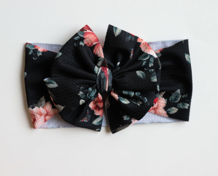 Dark Bouquet Headwrap