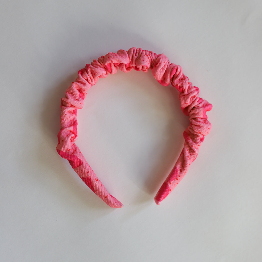 Valentines Ruched headband