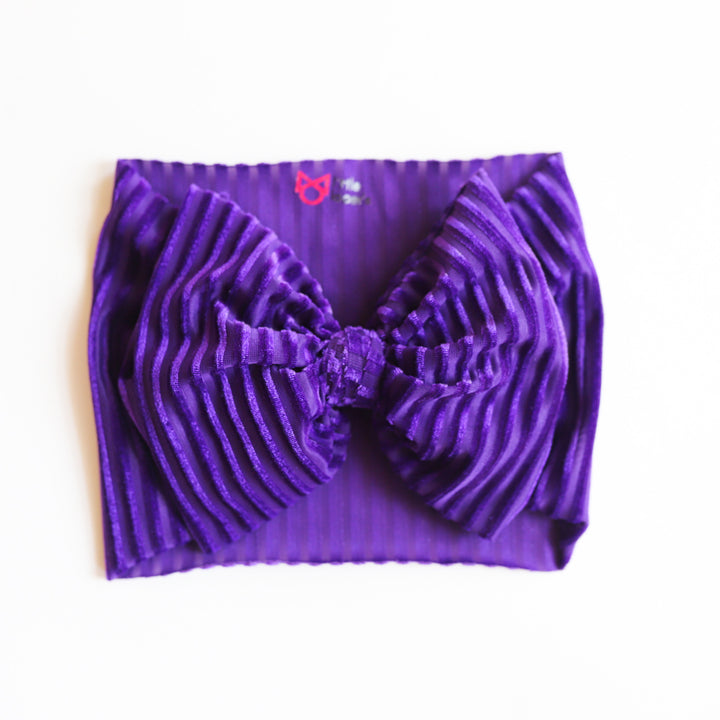 Purple Luxe Headwrap