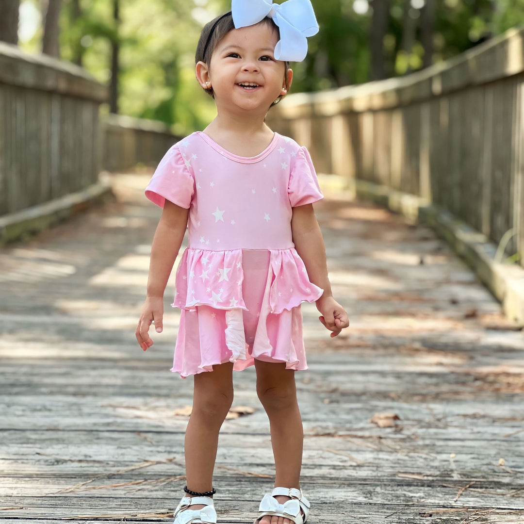 Pink Short Princess Romper