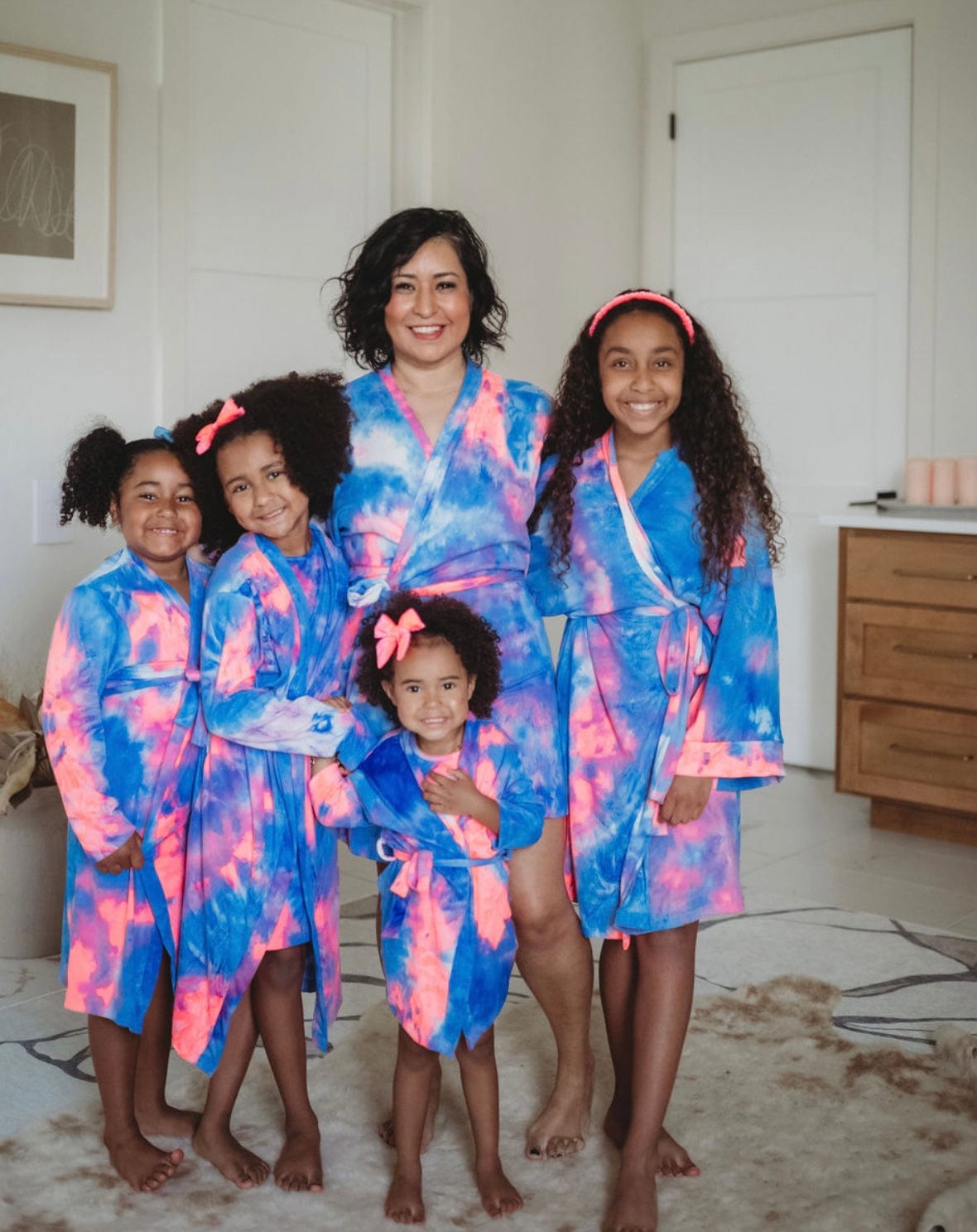 Tie and dye discount robe