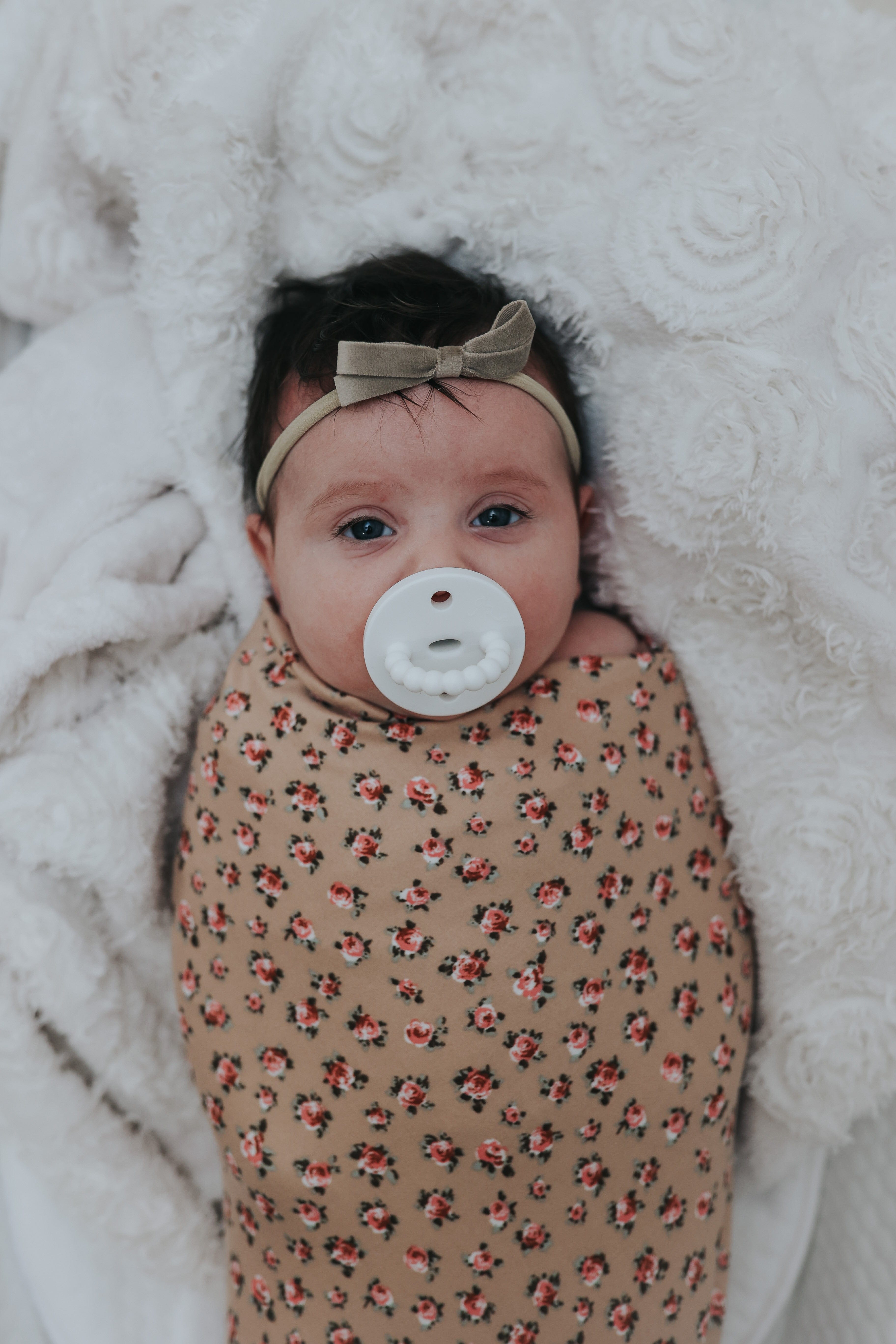 Tan discount swaddle blanket