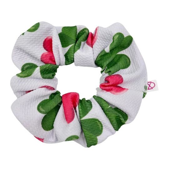 Clover Hearts Scrunchie