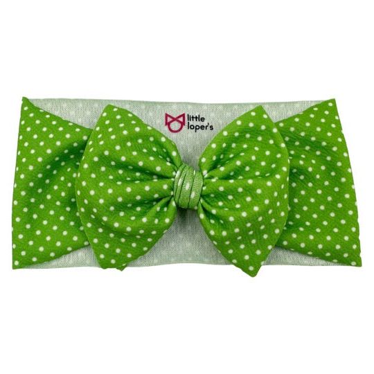 Green Dotty Headwrap