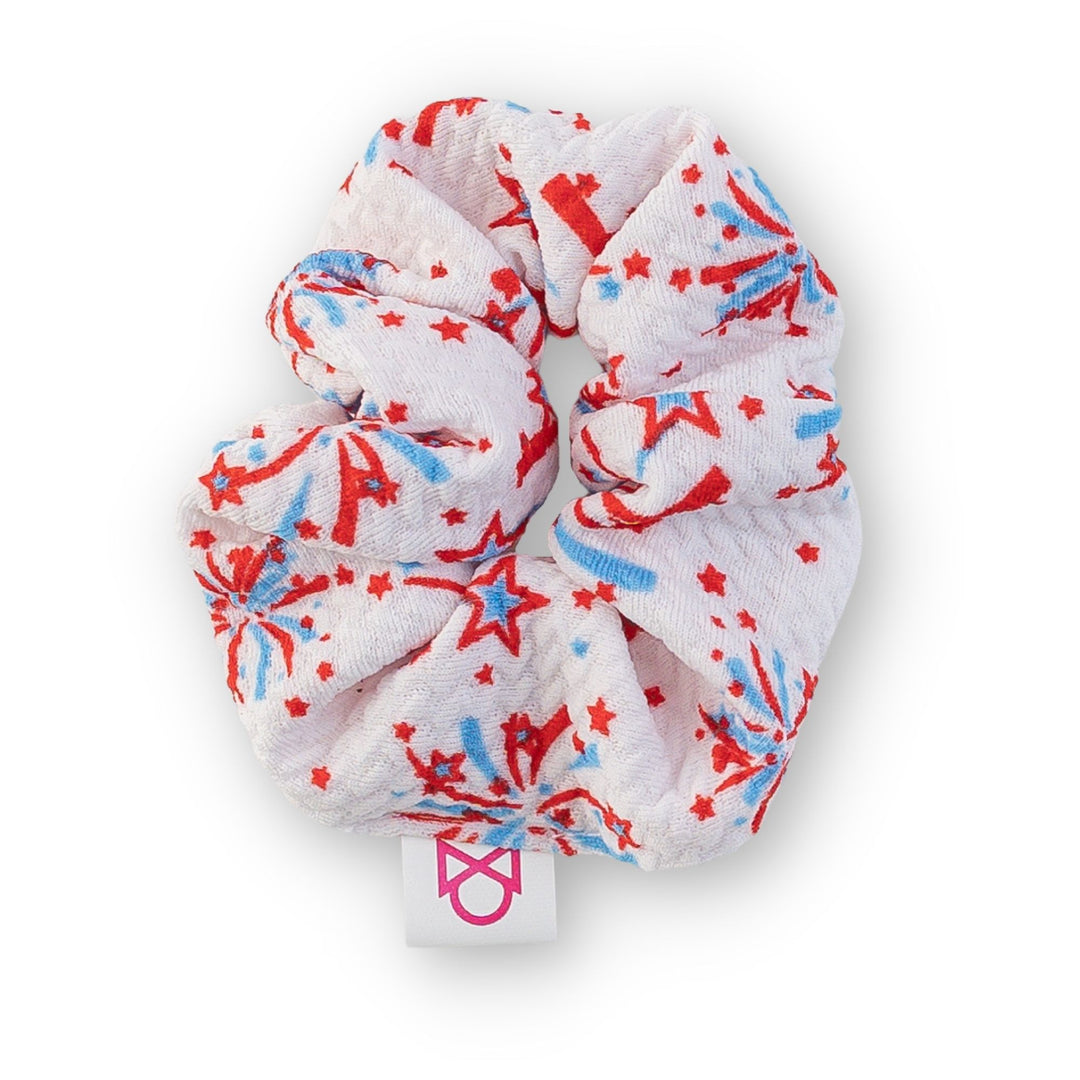 Fireworks Scrunchie