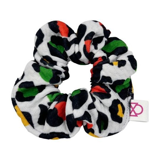 BHM Cheetah Scrunchie