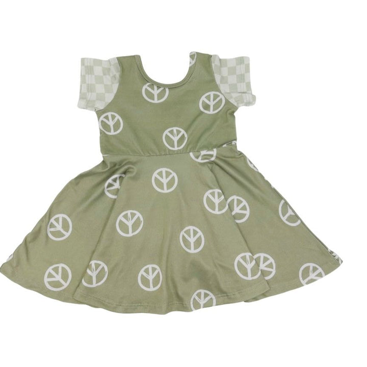 Peace Twirl Dress