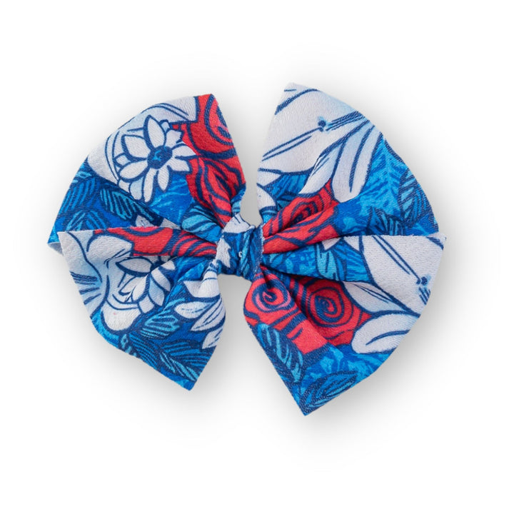 Patriotic Floral Butterfly and Dainty