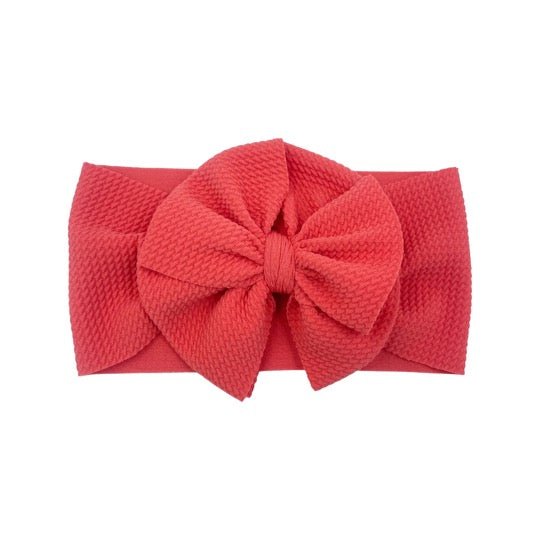 Coral Headwrap Mini