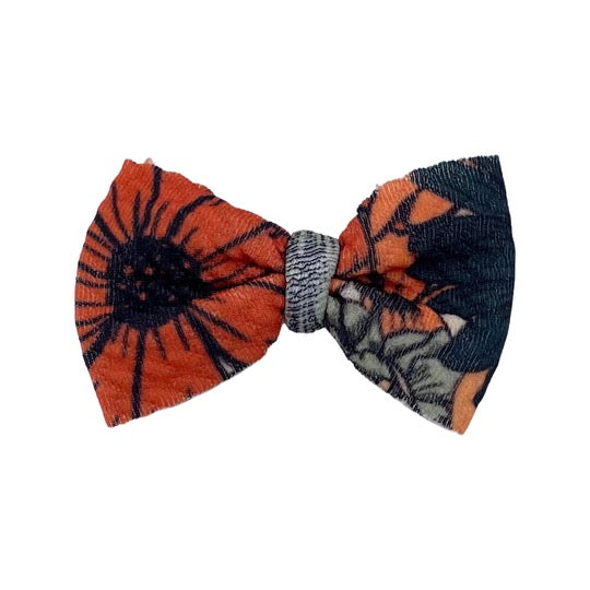 Autumn Floral Bow