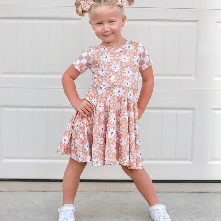 Wild Daisies Twirl Dress