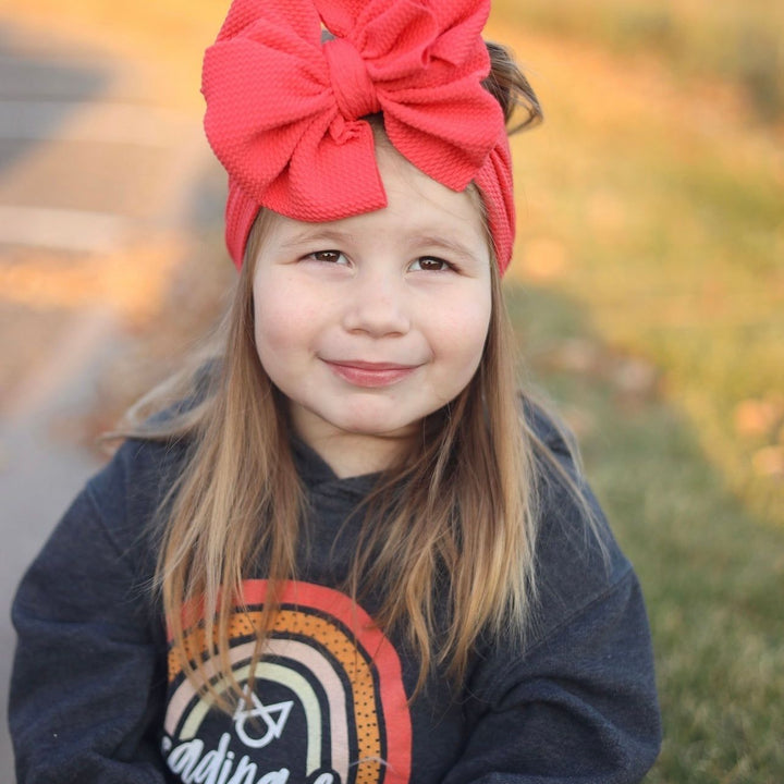 Coral Headwrap Mini