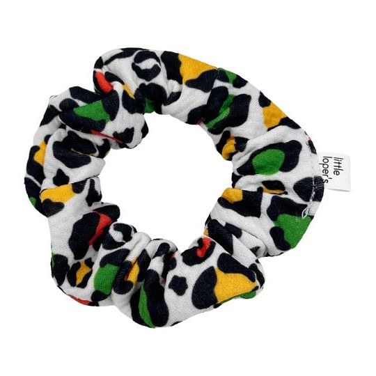 BHM Cheetah Scrunchie