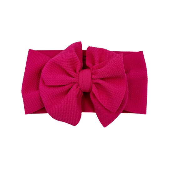 Hot Pink Headwrap Mini