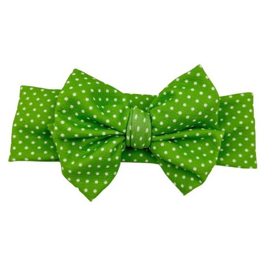 Green Dotty Headwrap