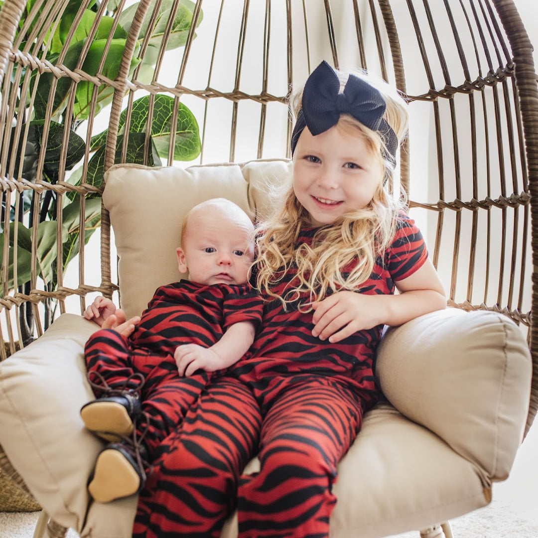 Tiger stripes Romper